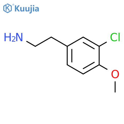 3-Chloro-4-methoxyphenethylamine structure