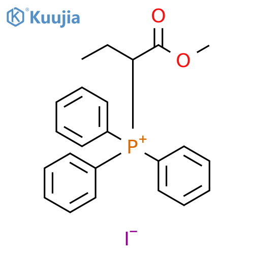 Phosphonium, [1-(methoxycarbonyl)propyl]triphenyl-, iodide structure