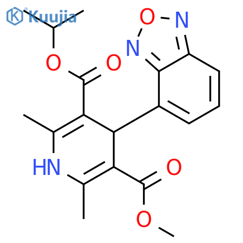 Isradipine structure