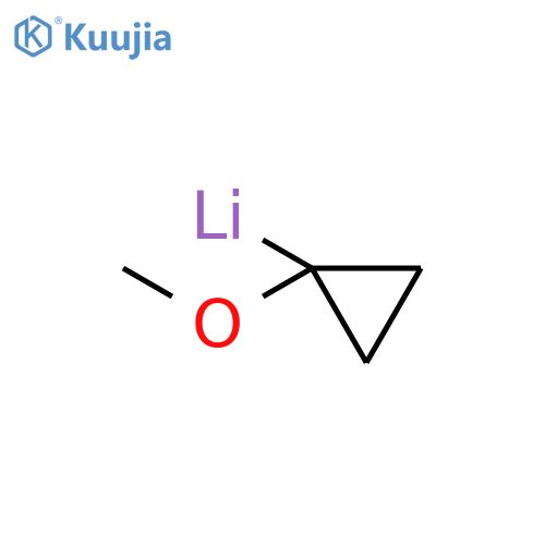 Lithium, (1-methoxycyclopropyl)- structure
