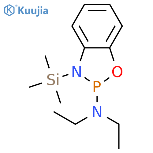 1,3,2-Benzoxazaphosphol-2(3H)-amine, N,N-diethyl-3-(trimethylsilyl)- structure