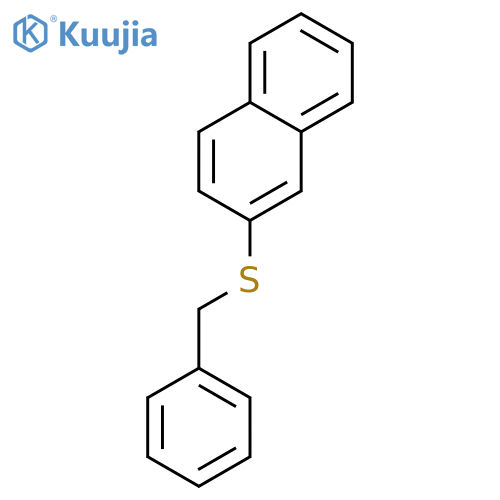 2-(benzylsulfanyl)naphthalene structure