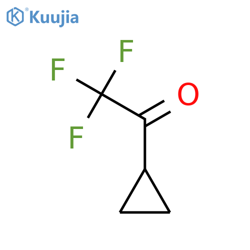 1-cyclopropyl-2,2,2-trifluoroethan-1-one structure