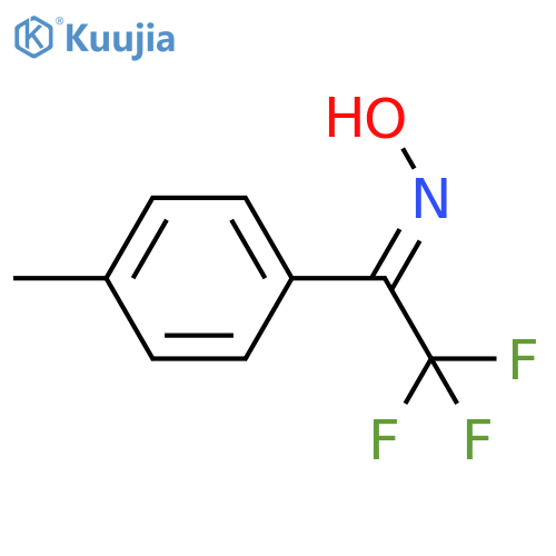 2,2,2-Trifluoro-1-(4-methylphenyl)ethanone Oxime structure