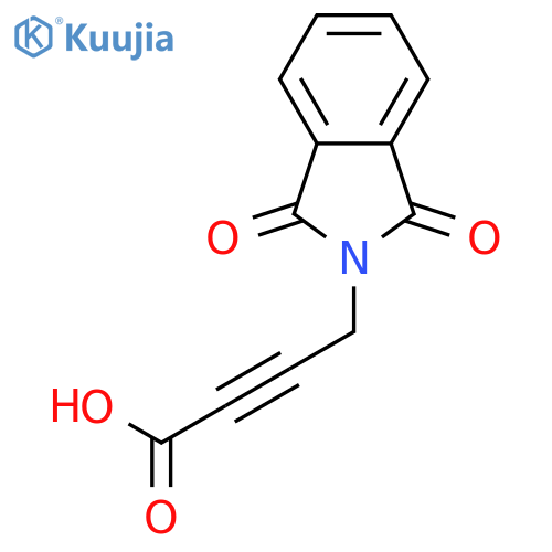 4-(1,3-dioxo-2,3-dihydro-1H-isoindol-2-yl)but-2-ynoic acid structure