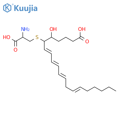 Leukotriene E4 structure