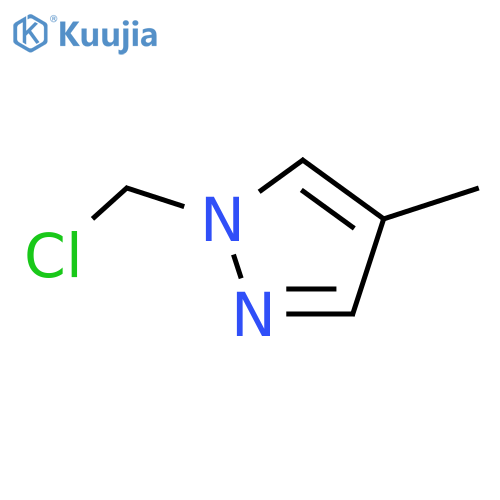 1-(chloromethyl)-4-methyl-1H-pyrazole structure