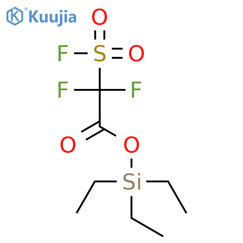Triethylsilyl 2,2-difluoro-2-(fluorosulfonyl)acetate structure