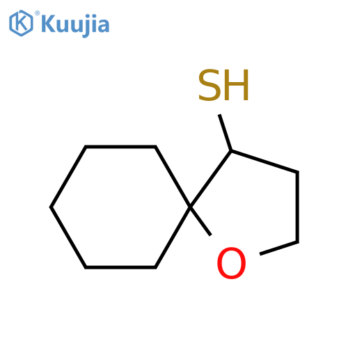 1-oxaspiro4.5decane-4-thiol structure