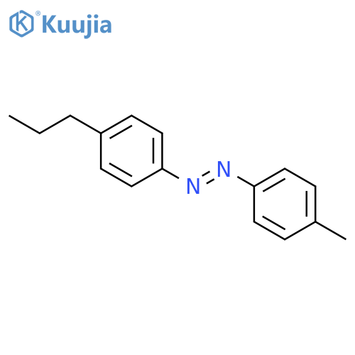 Diazene, (4-methylphenyl)(4-propylphenyl)- structure