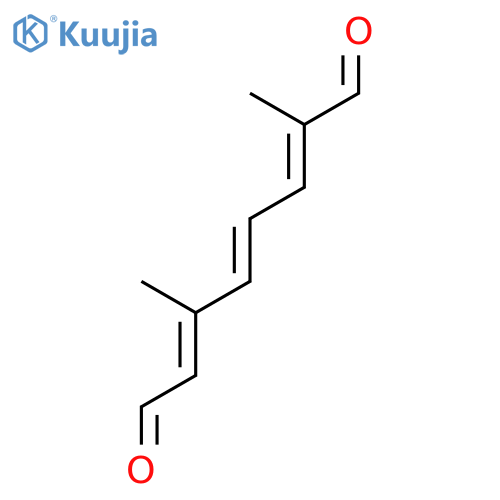2,4,6-OCTATRIENEDIAL, 2,6-DIMETHYL- structure
