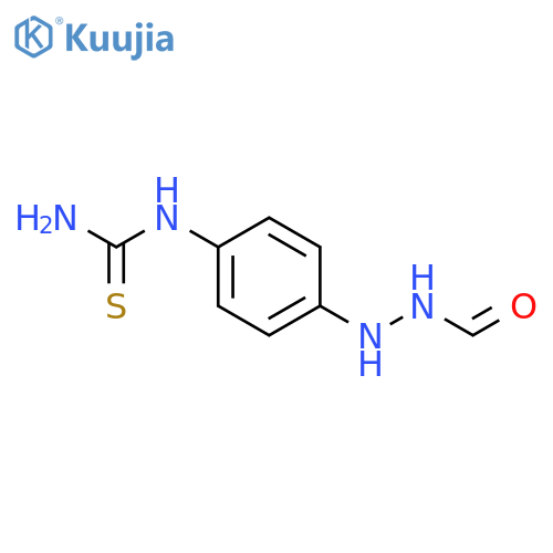 Thiourea, [4-(2-formylhydrazino)phenyl]- structure