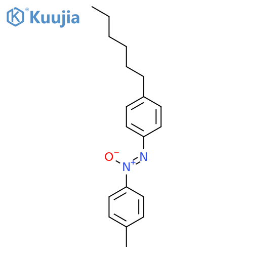 1-Hexyl-4-[(Z)-(4-methylphenyl)-ONN-azoxy]benzene structure