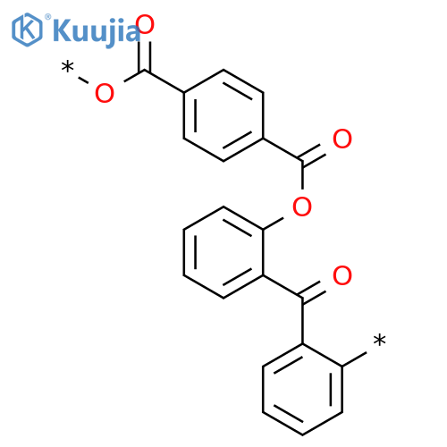 Poly(oxycarbonyl-1,4-phenylenecarbonyloxyphenylenecarbonylphenylene) structure