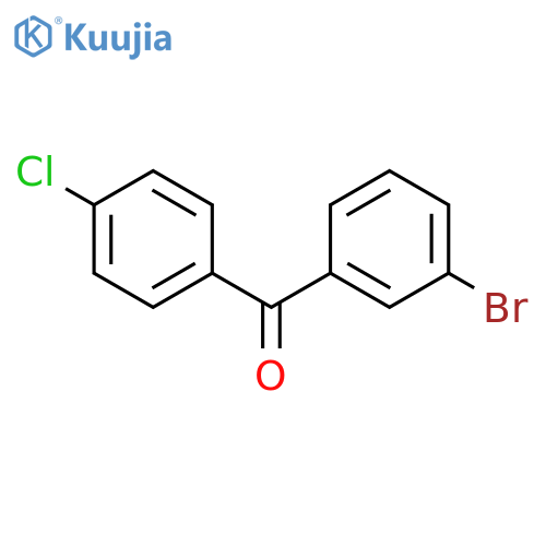 3-Bromo-4'-chlorobenzophenone structure