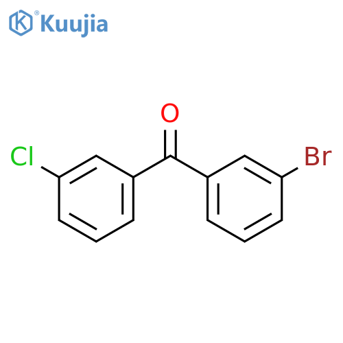 3-Bromo-3'-chlorobenzophenone structure