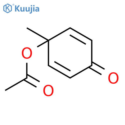 2,5-CYCLOHEXADIEN-1-ONE, 4-(ACETYLOXY)-4-METHYL- structure
