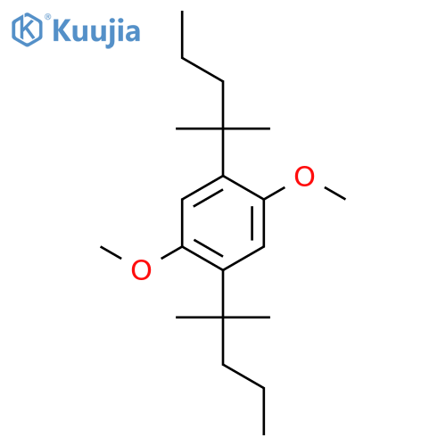 Benzene, 1,4-di-tert-hexyl-2,5-dimethoxy- structure