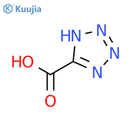 2H-1,2,3,4-tetrazole-5-carboxylic acid structure