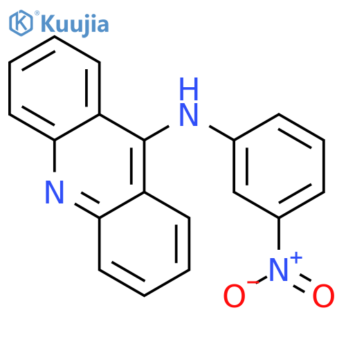 N-(3-nitrophenyl)acridin-9-amine structure