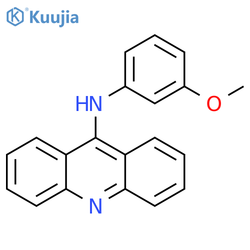9-Acridinamine, N-(3-methoxyphenyl)- structure
