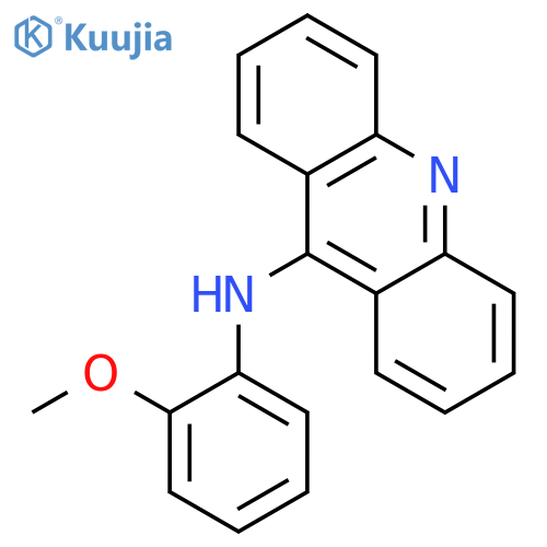 9-Acridinamine, N-(2-methoxyphenyl)- structure