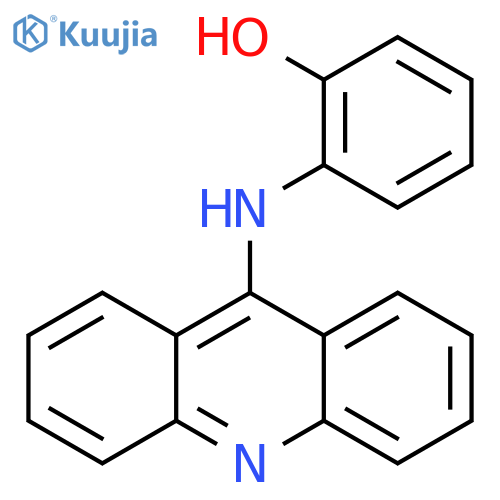 2-(acridin-9-ylamino)phenol structure