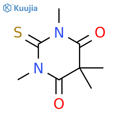 4,6(1H,5H)-PYRIMIDINEDIONE, DIHYDRO-1,3,5,5-TETRAMETHYL-2-THIOXO- structure