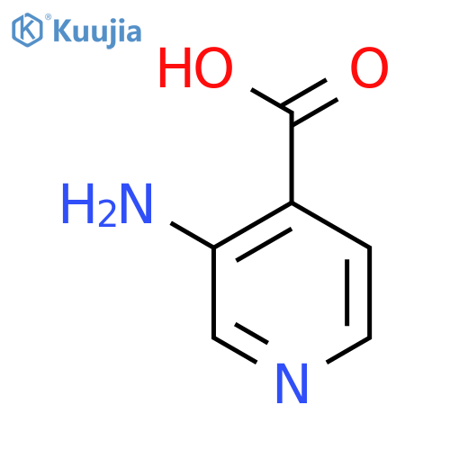 3-aminopyridine-4-carboxylic acid structure