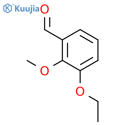 3-ethoxy-2-methoxybenzaldehyde structure