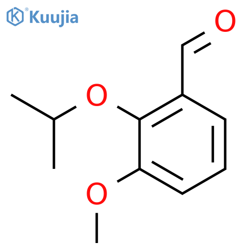 3-methoxy-2-(propan-2-yloxy)benzaldehyde structure