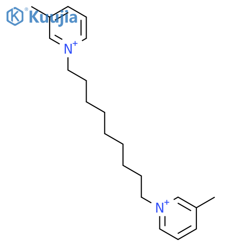 PYRIDINIUM, 1,1'-(1,9-NONANEDIYL)BIS[3-METHYL- structure