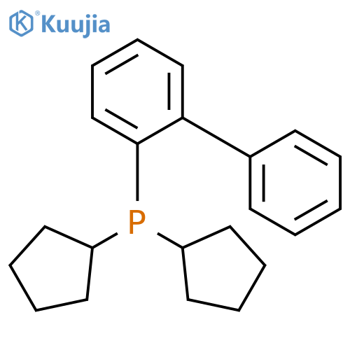 PHOSPHINE, [1,1'-BIPHENYL]-2-YLDICYCLOPENTYL- structure