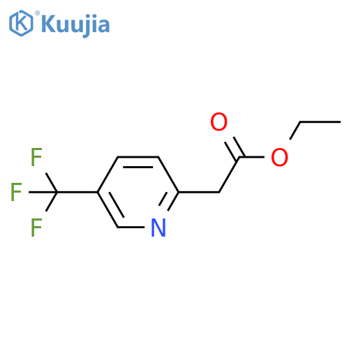 ethyl 2-5-(trifluoromethyl)pyridin-2-ylacetate structure