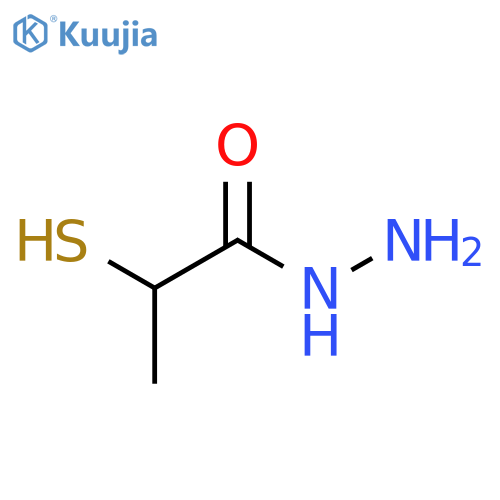 2-sulfanylpropanehydrazide structure