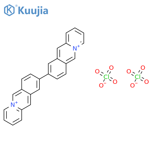9,9'-Bibenzo[b]quinolizinium, diperchlorate structure
