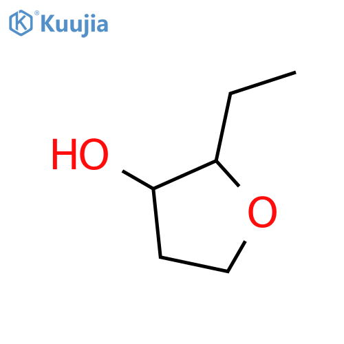 3-Furanol, 2-ethyltetrahydro- structure