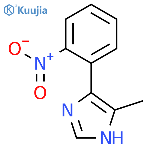 4-methyl-5-(2-nitrophenyl)-1H-Imidazole structure