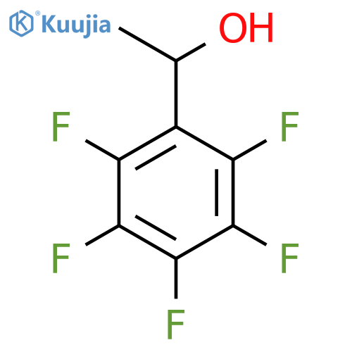 1-(pentafluorophenyl)ethanol structure