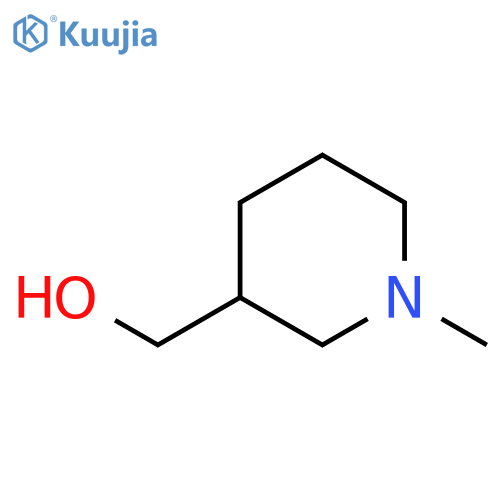 (1-methylpiperidin-3-yl)methanol structure