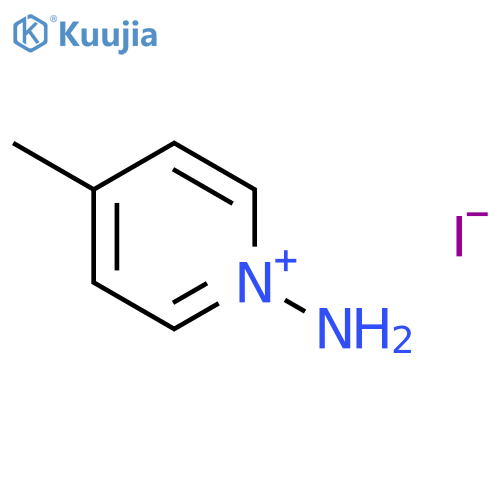 1-Amino-4-methylpyridinium Iodide structure