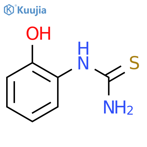 Thiourea, (hydroxyphenyl)- structure