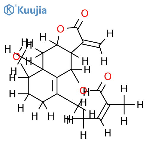 6beta-Tiglinoyloxy-ivangustin structure