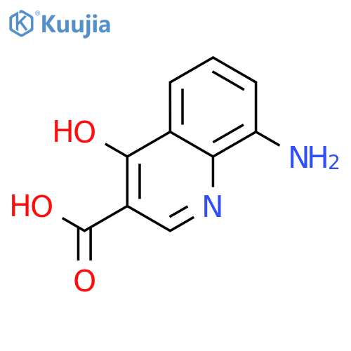 8-Amino-4-hydroxyquinoline-3-carboxylic acid structure