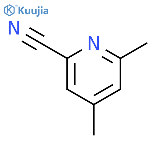 4,6-dimethylpyridine-2-carbonitrile structure