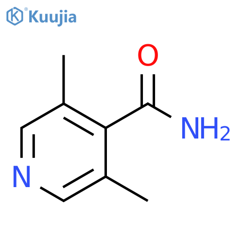 Isonicotinamide, 3,5-dimethyl-(7ci,8ci) structure
