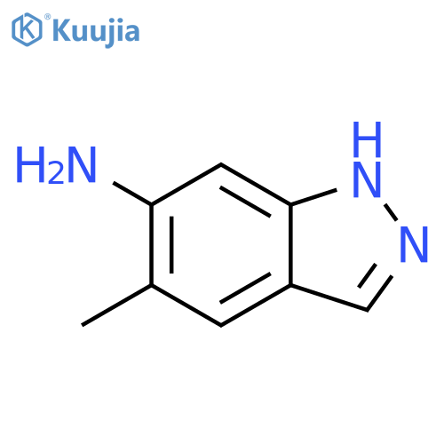 5-methyl-1H-indazol-6-amine structure