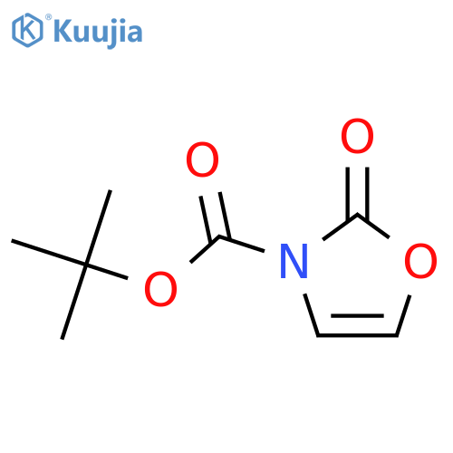 tert-butyl 2-oxo-2,3-dihydro-1,3-oxazole-3-carboxylate structure