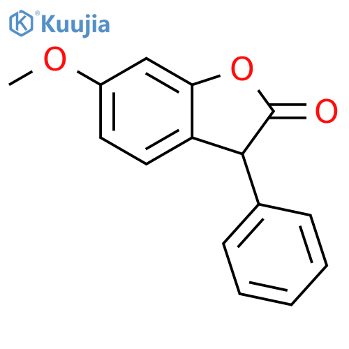 2(3H)-BENZOFURANONE, 6-METHOXY-3-PHENYL- structure