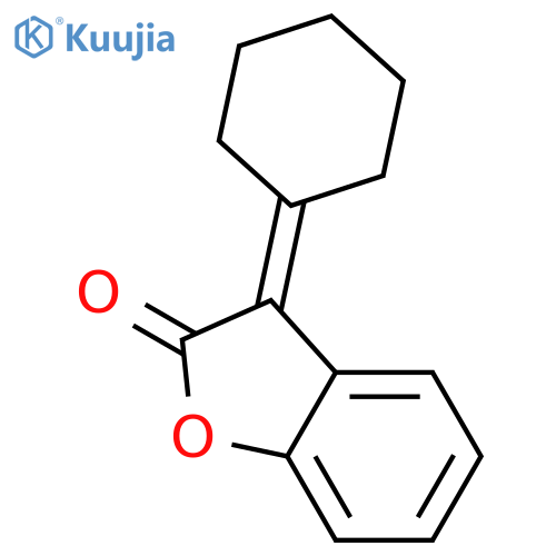 2(3H)-BENZOFURANONE, 3-CYCLOHEXYLIDENE- structure